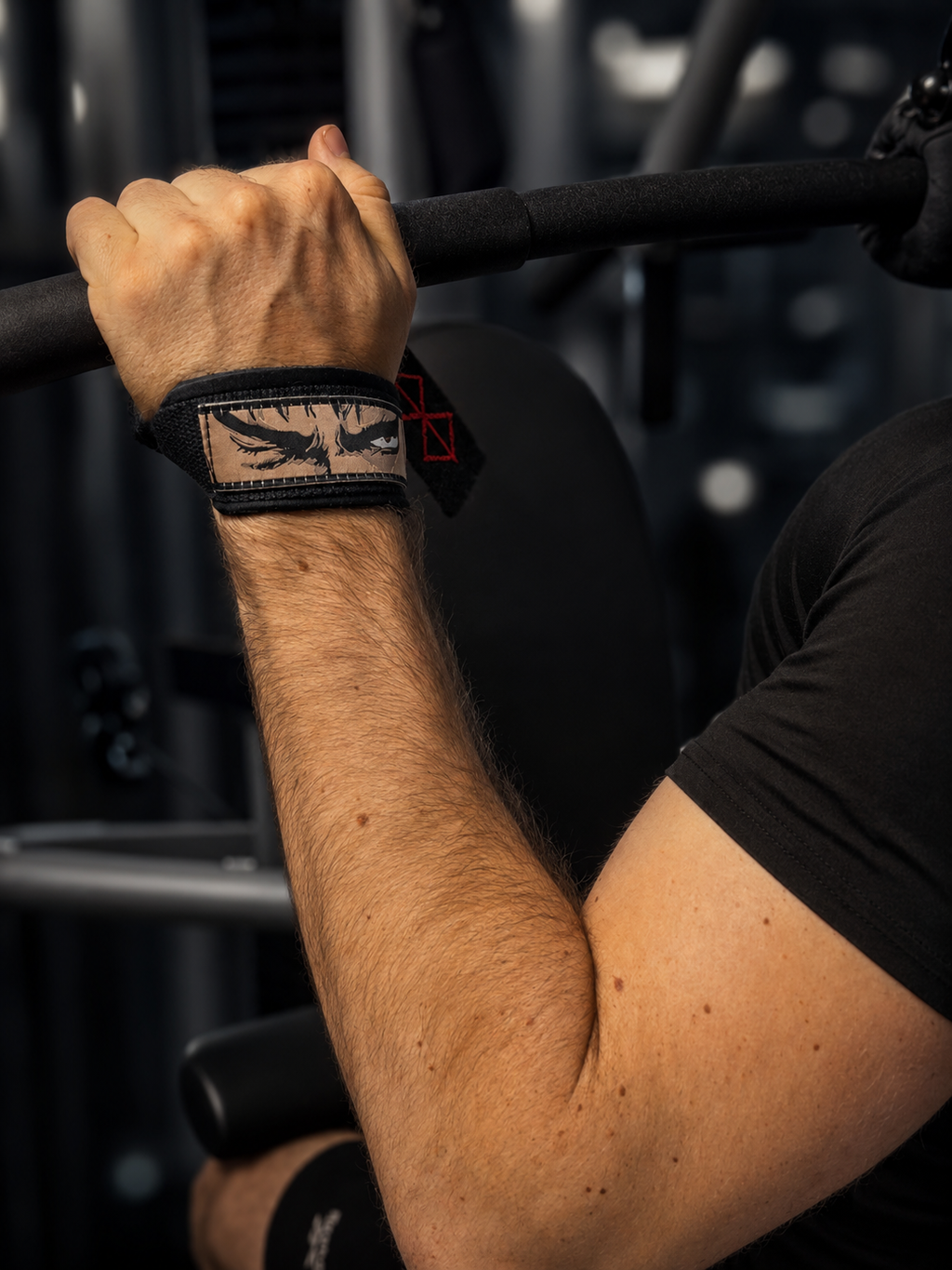 Anime-Inspired Custom Made Lifting Straps