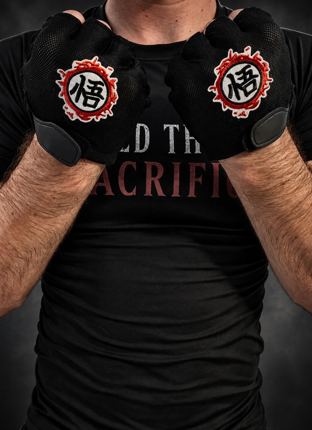 Custom made lifting gloves