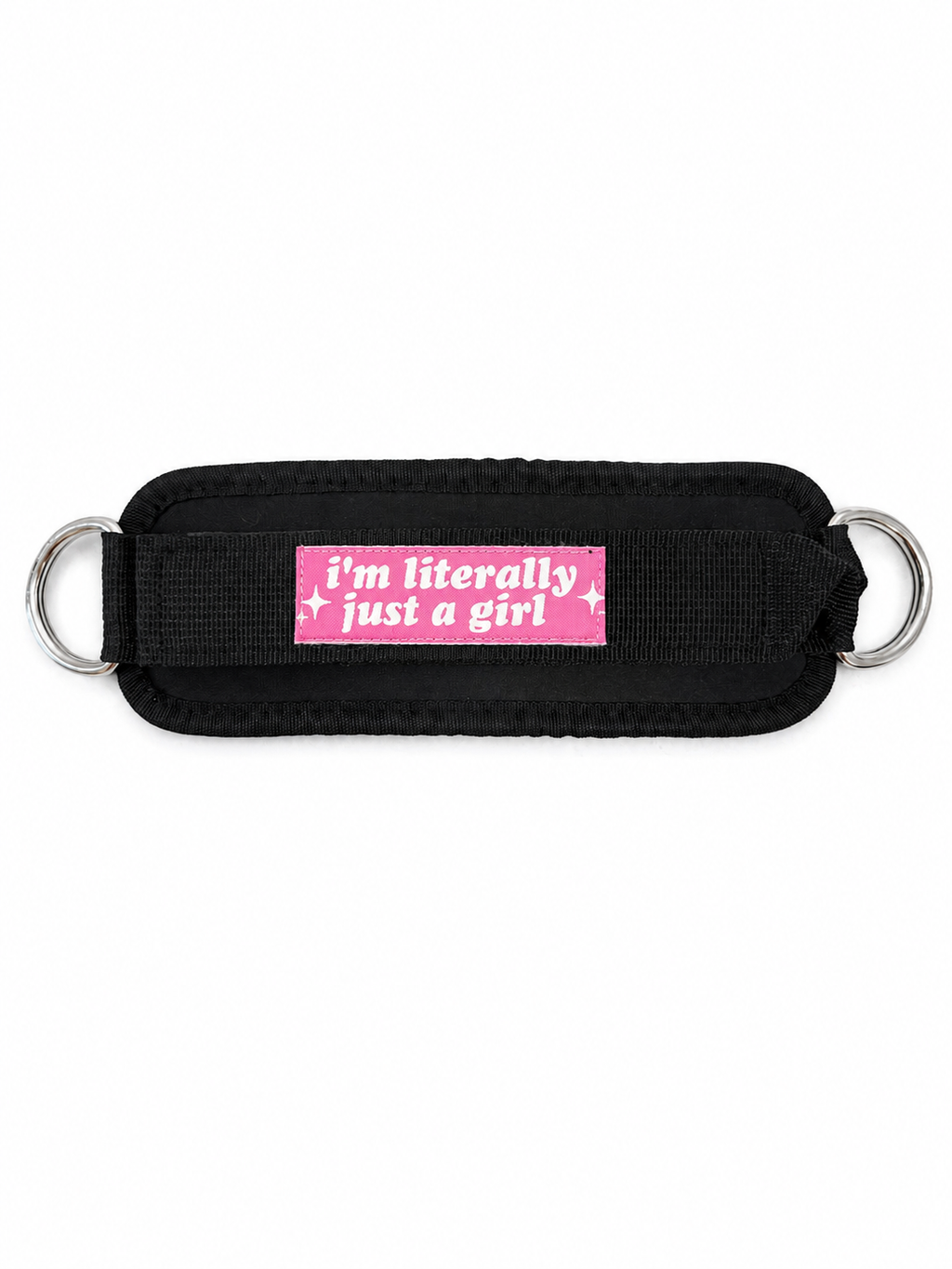 “I’m Literally Just a Girl” Women’s Cable Ankle Straps