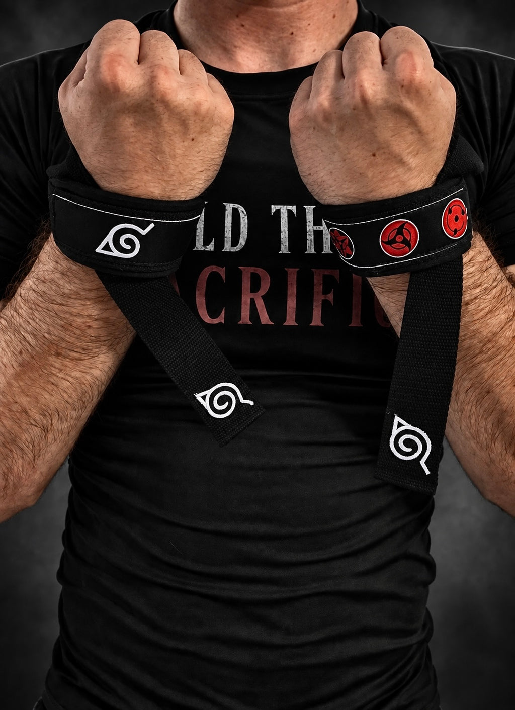 Anime-Inspired Custom Made Lifting Straps